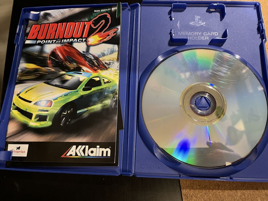 Burnout Point of Impact Playstation 2 PS2