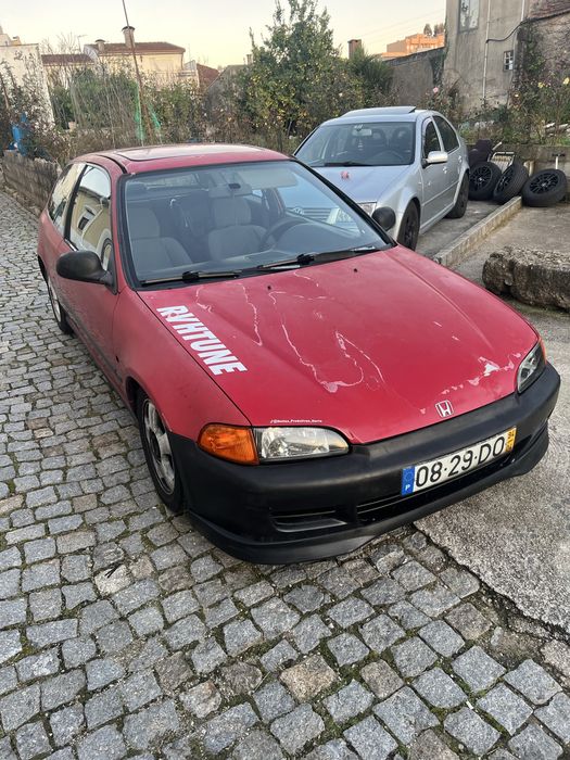 Troco honda civic eg swap mini me  LER ANUNCIO