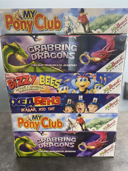 Настольная игра JoyBand шалений pony club морський бій