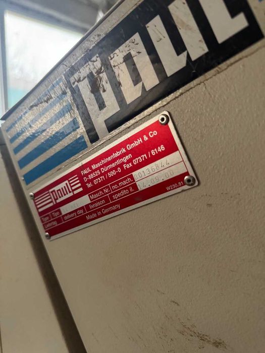 PAUL Typ 14 MKL (2001) — оптимізаційна торцювальна лінія, Німеччина