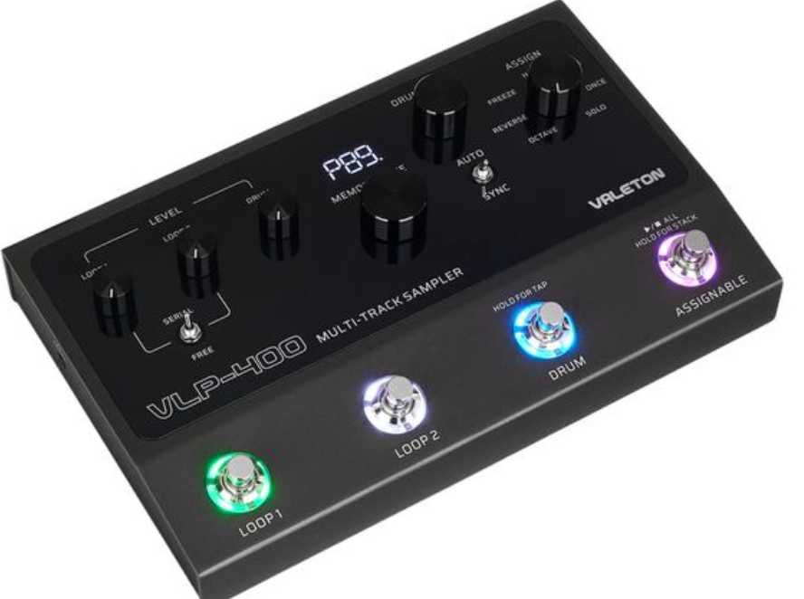 Valeton VLP-400, Multi-Track Sampler...Novo e na Caixa...Não usado.
