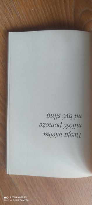 Twoja wielka miłość pomoże mi być silną