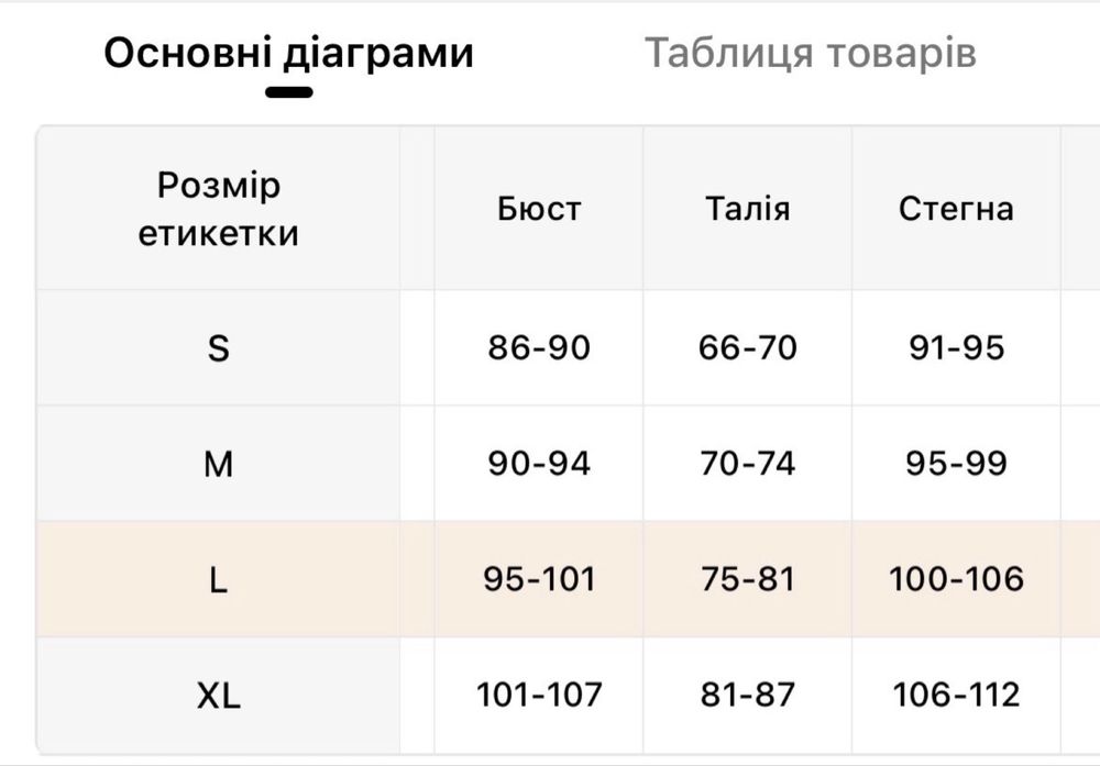 Жіночий купальник, розмір Л 46-48