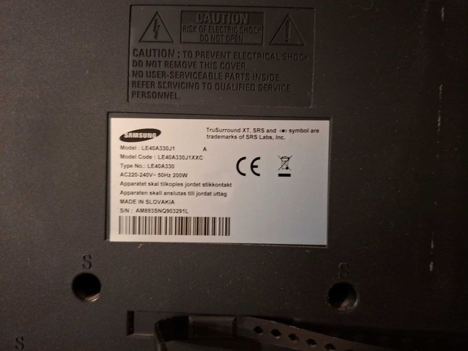 TV Samsung 40" LE40A330J1 sprawny
