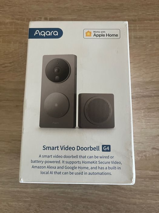 Aqara inteligentny dzwonek do drzwi G4 kamera 1080p FHD HomeKit Secure