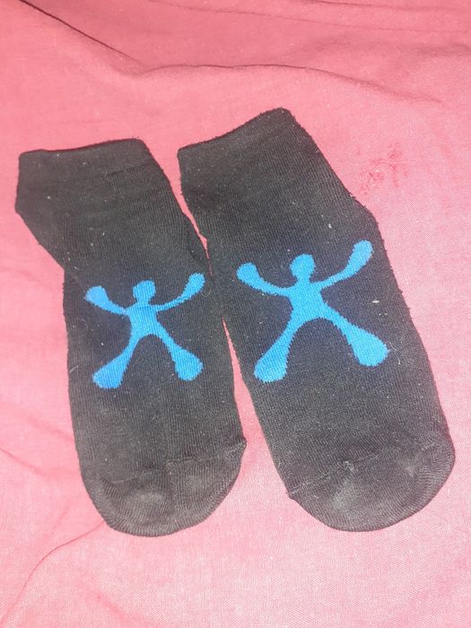 Носки для батута спортивные чёрные