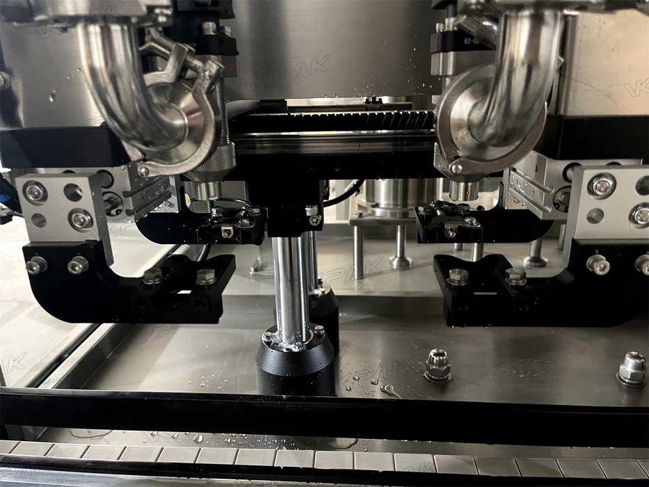 Máquina automática de enchimento de garrafas de pasta de molho de mel