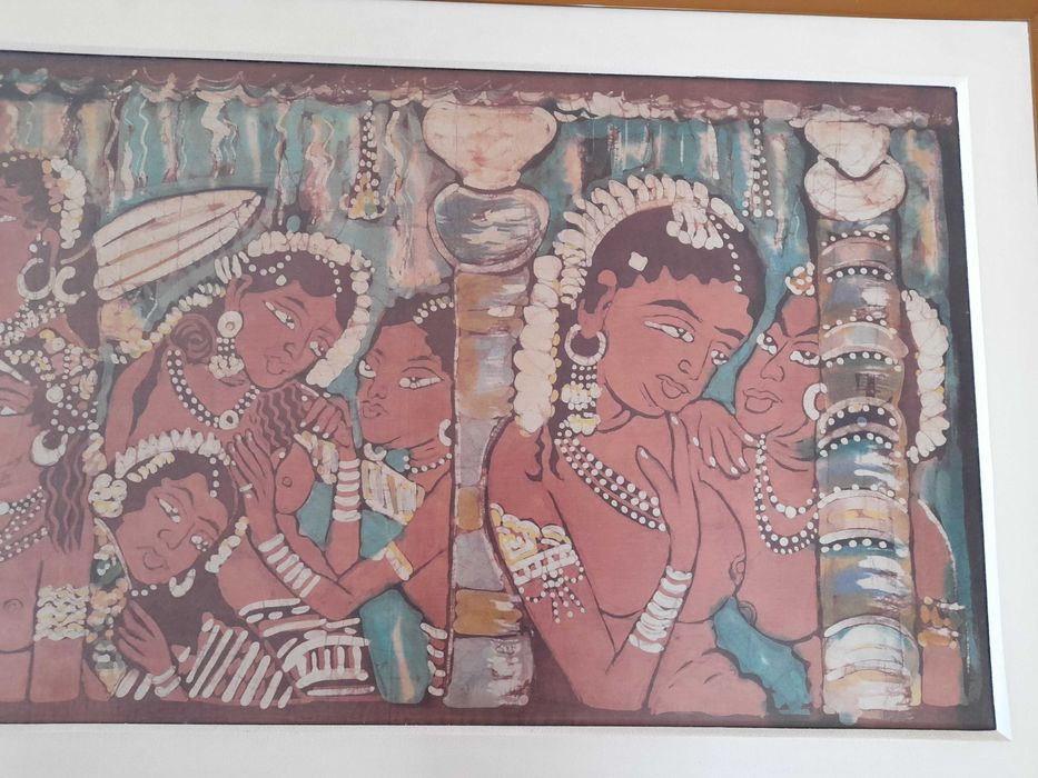 Batik tecido indiano