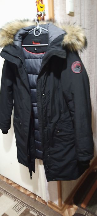 Парка -зима  пальто  женская