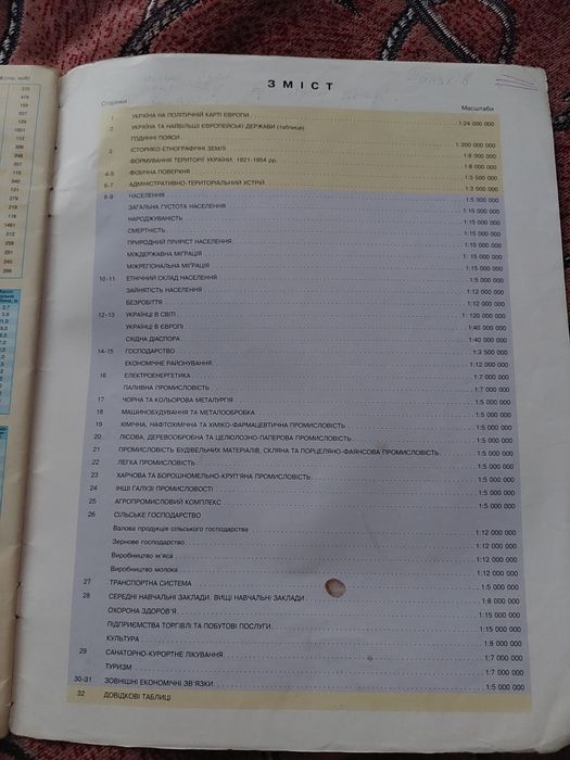 Атлас з геогрфії