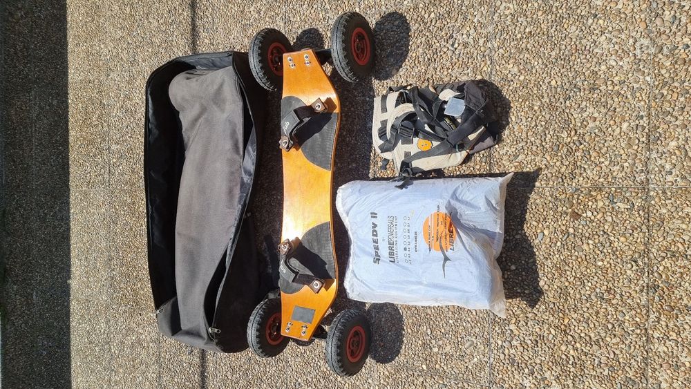 NOVO PREÇO Kite Libre Speedy II + Mountainboard Scrub