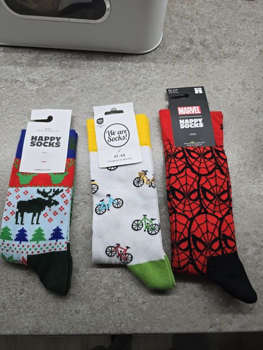 Zestaw skarpet Happy Socks and Marvel