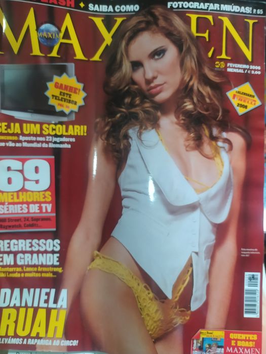 Revista Maxmen fevereiro de 2006 Daniela Ruah