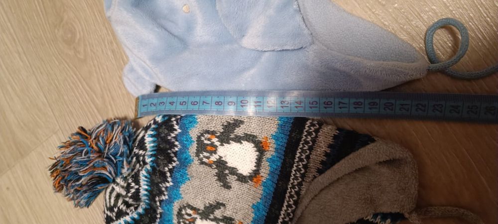 Шапка дитяча, флісова підкладка, 1-2-3 роки