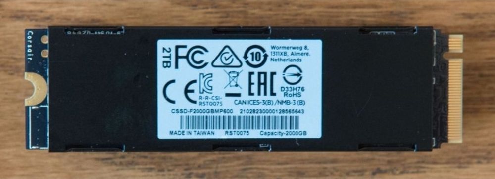 Жёсткий диск SSD M.2 2TB CORSAIR force MP600