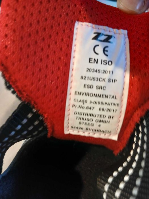 sandały robocze męskie 43 28cm Triuso S1P z podnoskiem