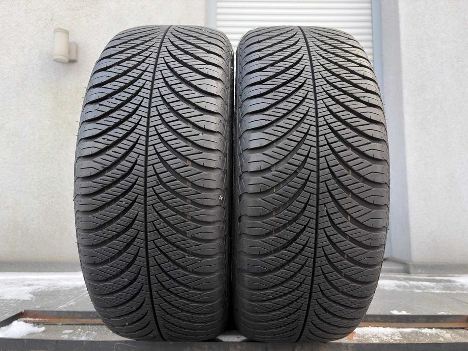 2szt całoroczne 215/55R17 GoodYear 8,4mm 2024r świetny stan! 4S319