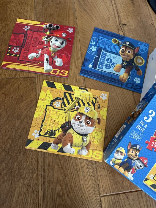 Puzzle Ravensburger psi patrol 3w1 4+