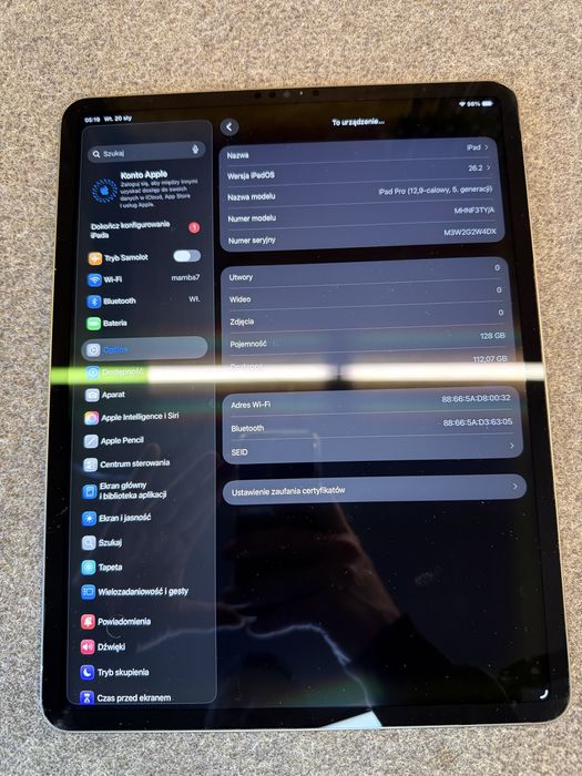 Ipad Pro (5th gen) M1, 128GB