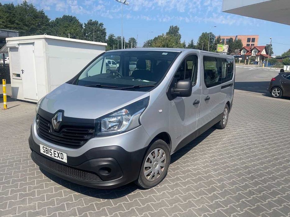 RENAULT Trafic III 1,6DCi LONG 9місць заводський пасажир 119,4т.км