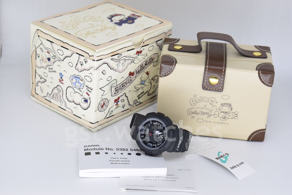 Casio Baby-G BGA-190KT-1B NEW ORIGINAL | Hello Kitty Limited edition