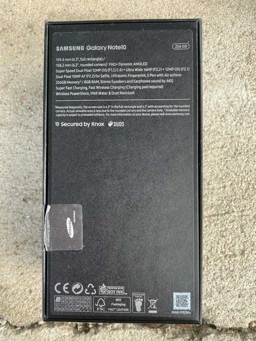 Samsung Note 10 - 8GB/256Gb - como NOVO + Acessórios