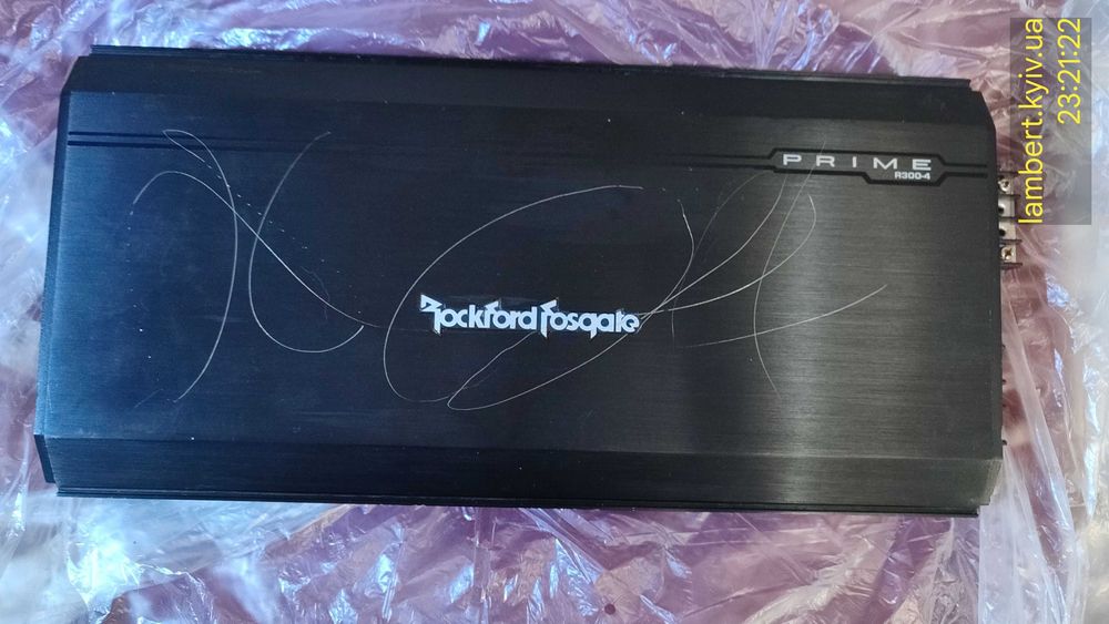 Аудіопідсилювач Rockford Fosgate Prime R300-4: 4 105 грн