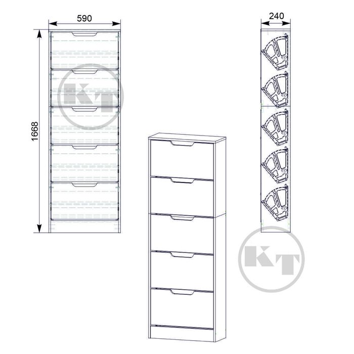 Обувница, тумба для взуття, тумба для обуви