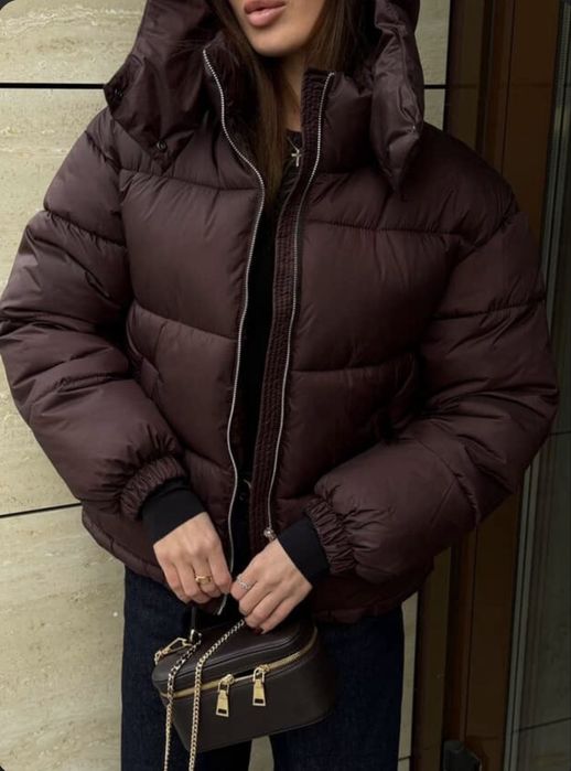 Зимний пуховик женский