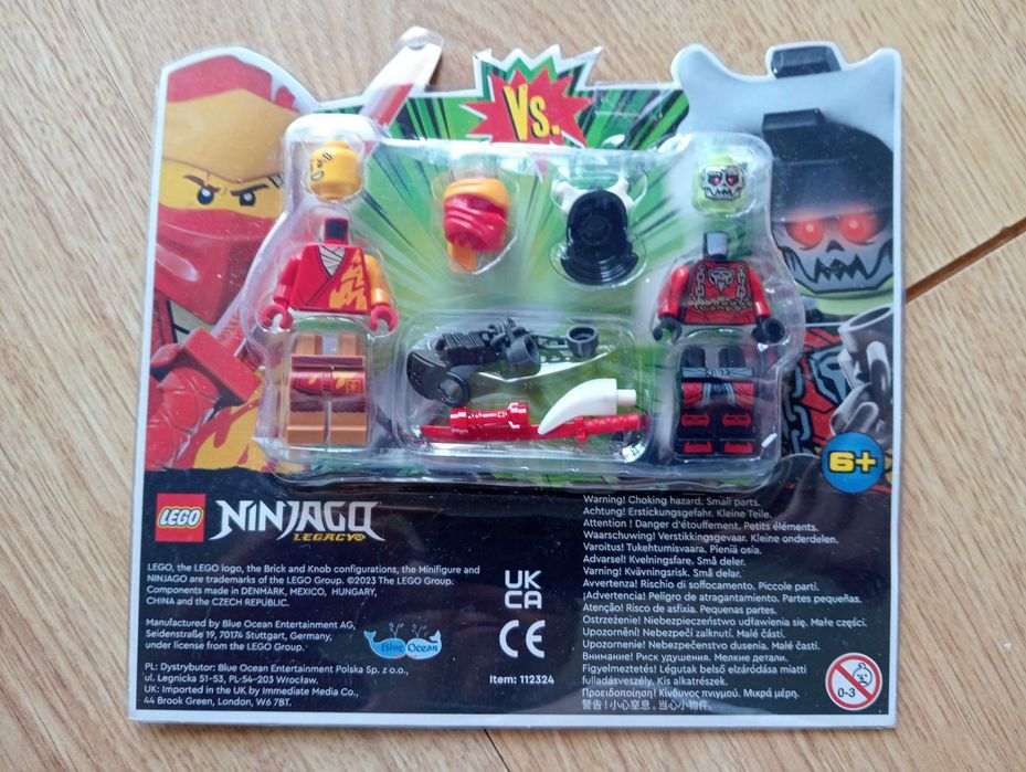 Figuras lego embaladas