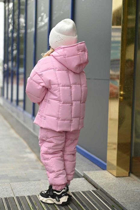 Зимовий костюм для дівчинки, розміри на рости 104-128