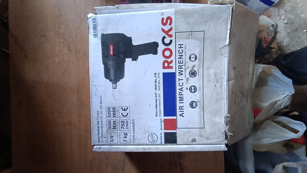 Klucz udarowy 3/4 ROOKS, 1600NM, OK-04.0031