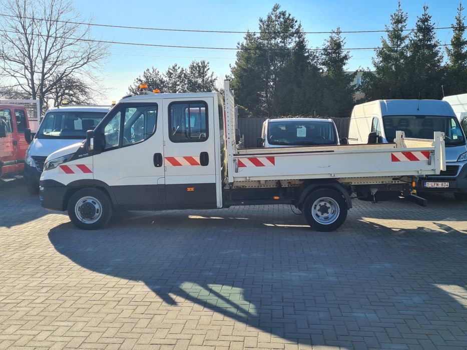 Iveco Daily 35c14 wywrotka 7 osób Dubel Kabina