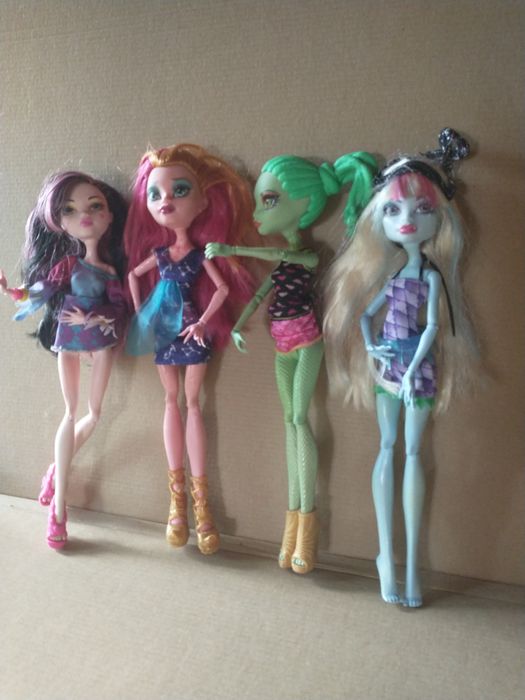 Monster High - zestaw 4 lalek