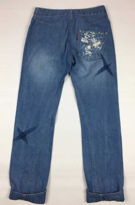 Levi’s proste jeansy z mankietami 26x32