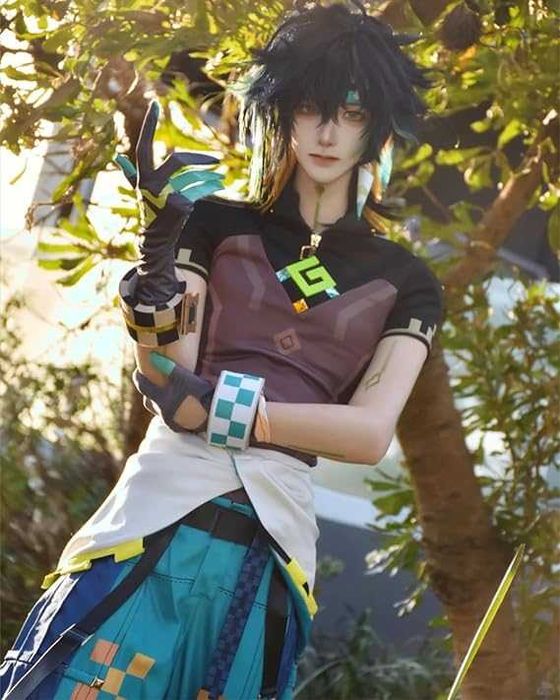 CR ROLECOS kostium cosplay Honkai Star Rail March 7th pełny zestaw