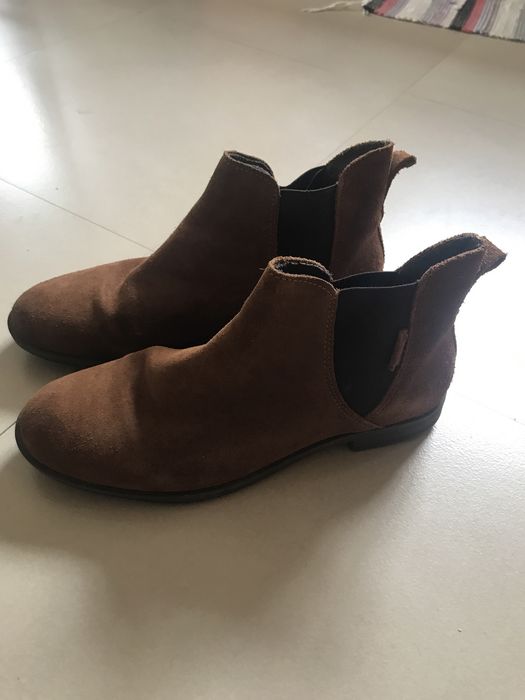 Botins castanhos