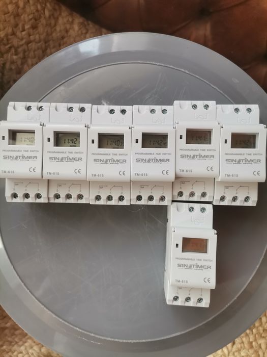 Disjuntor relógio temporizador digital