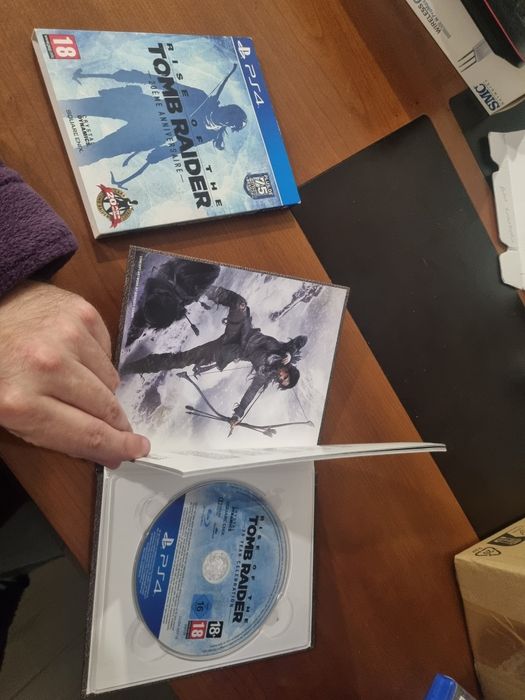 Jogo ps4  Tomb  Raider Rise of the  20 aniversários