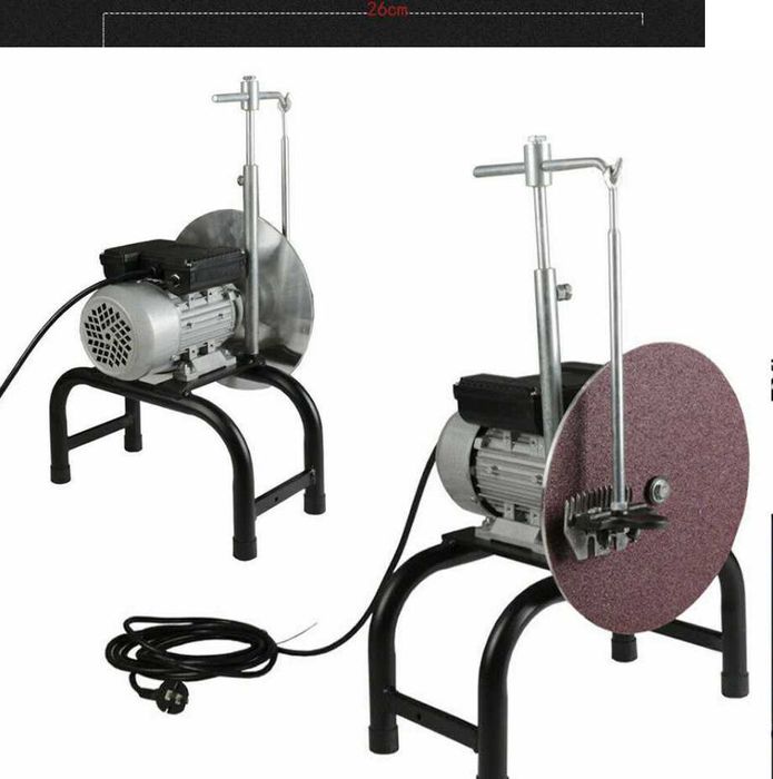 Máquina de afiar pentes/cortadores 450w e Ø 260mm para Maq. de Tosquia