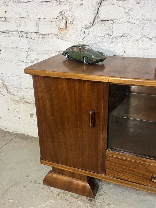 Przepiekna mała komoda szafka Rtv w swietnym stanie prl vintage retro