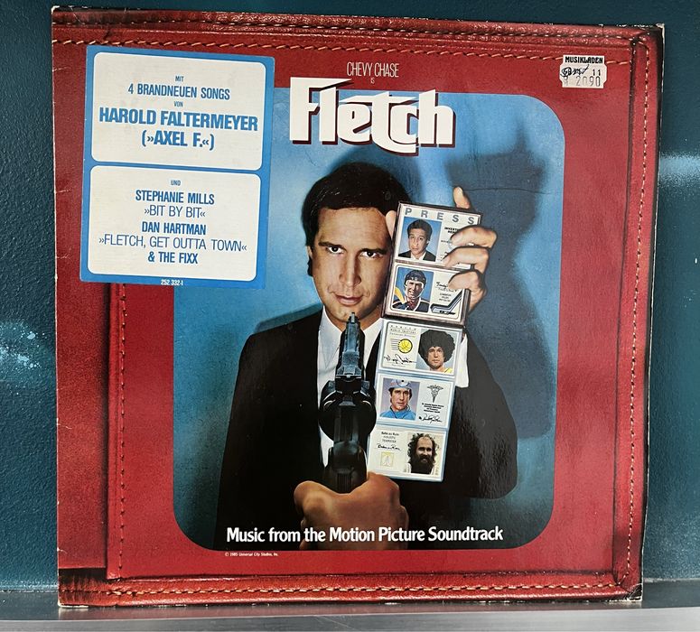 Soundtrack „Fletch” Chevy Chase Vinyl (1985, Europe, NM, LP)