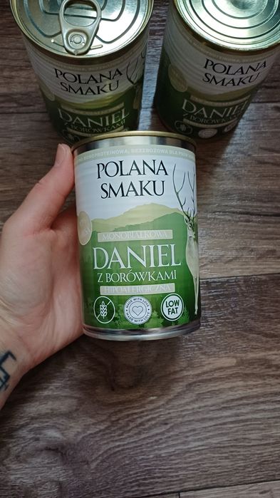 Polana smaku daniel z borówkami