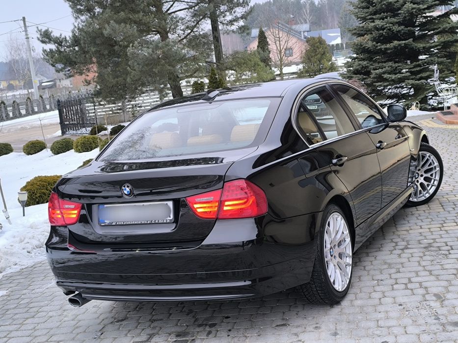 BMW E90 Seria 3 2.0D_2009_POLIFT_LED_Navi_Skóry_1 Właściciel_Piękna
