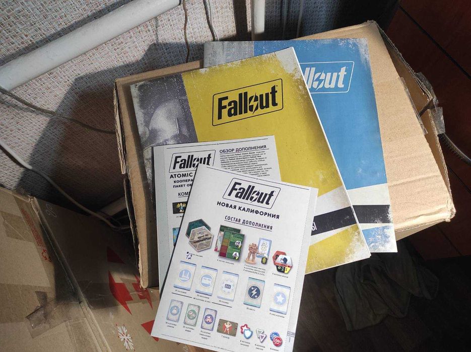 Настільна гра Fallout + California + Atomic B. (RUS)