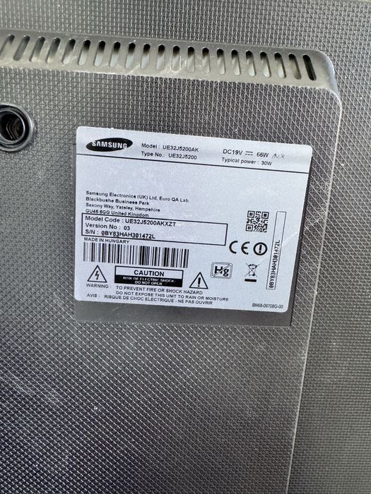 Телевізор Samsung LeD Tv 32 дюйми