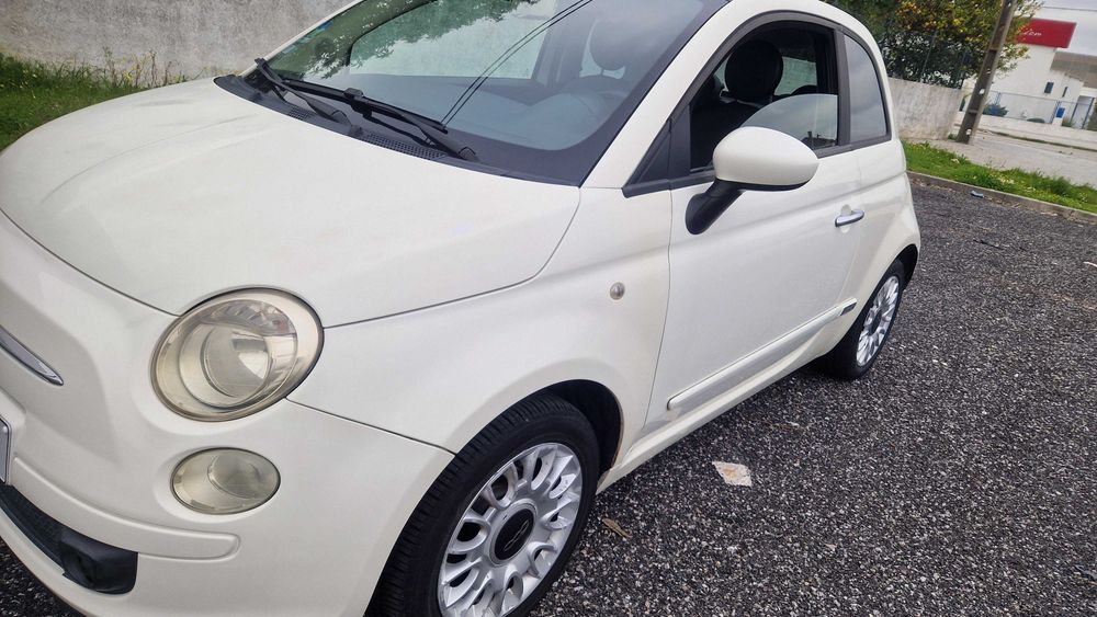 Fiat 500 Lounge 1,2 gasolina 09/2008