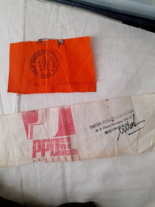 Livre transitos do PPD dos Congressos de Aveiro e de Coimbra. 1975 (?)