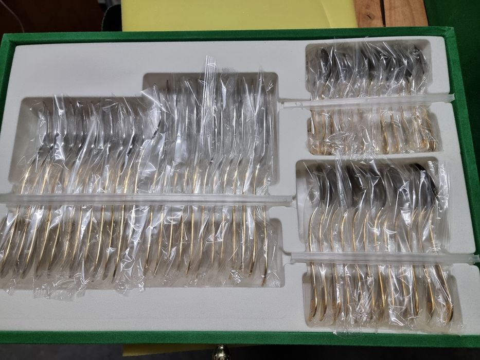 Faqueiro sporting campeão nacional 131 peças  de coleção