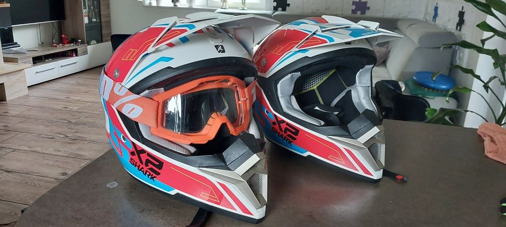 Kask cross quad hulajnoga